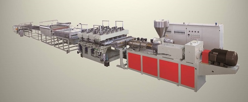 PVC自由/結(jié)皮（木塑）發(fā)泡板、建筑模板生產(chǎn)線(xiàn)