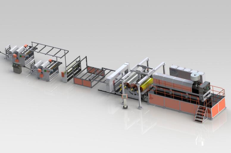 TPU隱形車(chē)衣膜生產(chǎn)線(xiàn)